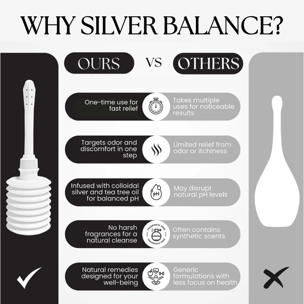 Silver Balance 4-Pack | Natural Feminine Cleanser